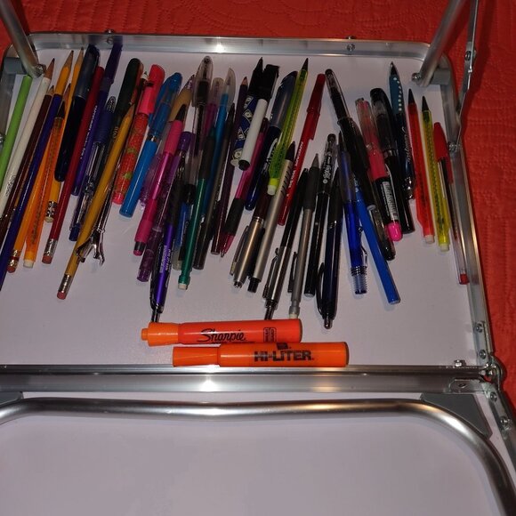 Assorted Writing Pens Pencils & Highlighters-ALL ARE WORKING . - Picture 1 of 4